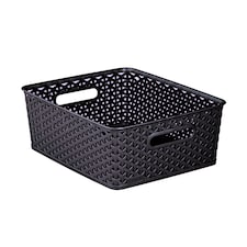 Curver Mystyle Dark Grey Basket Medium