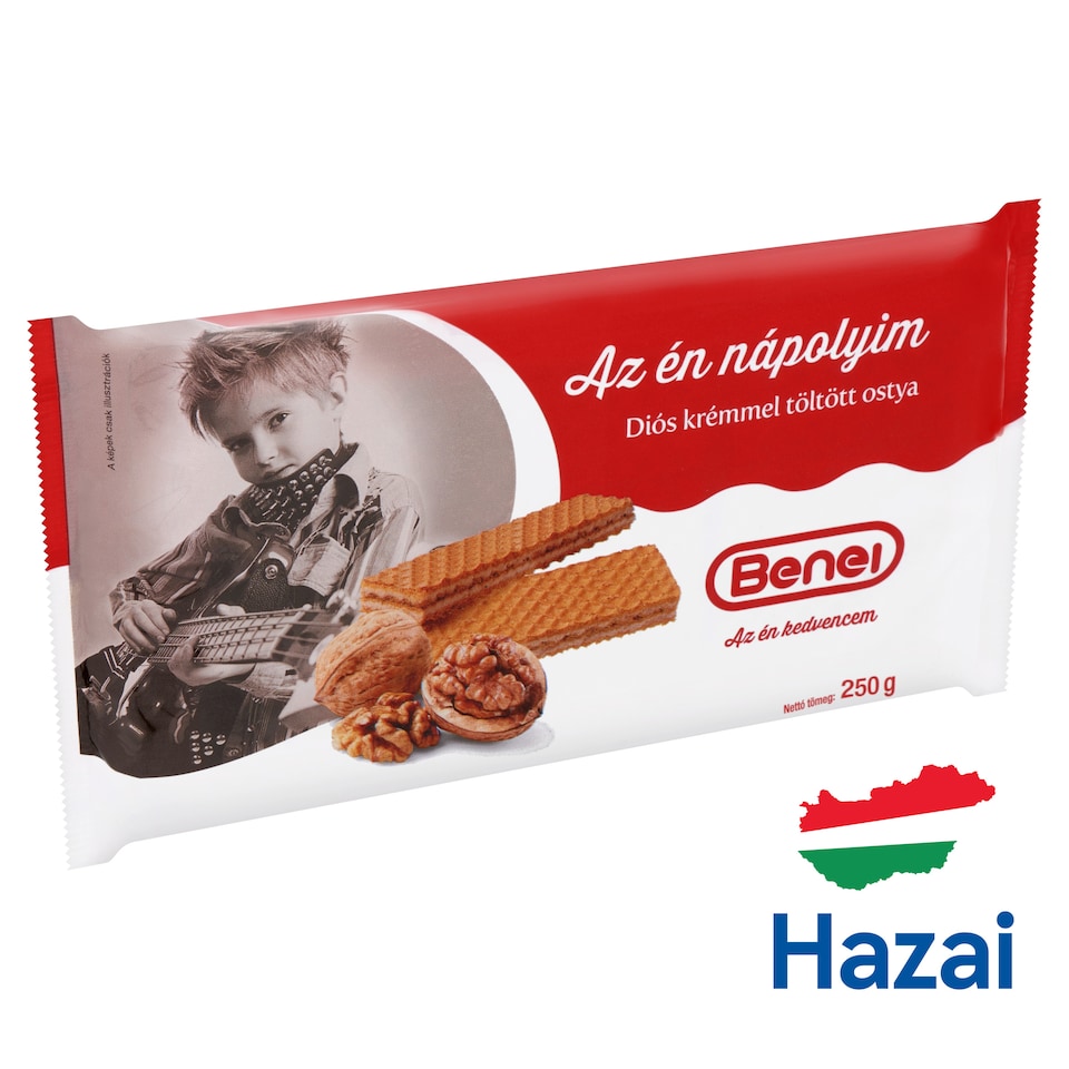 Benei Walnut Cream Filled Wafer 250 g