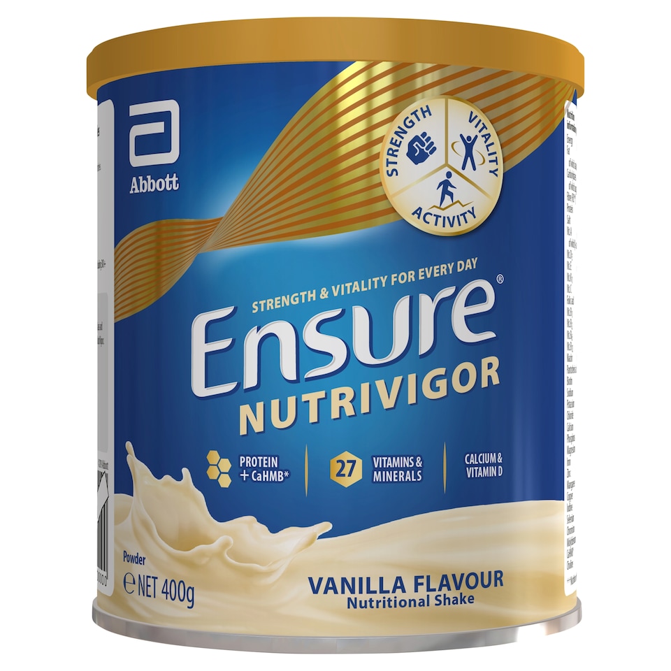 image 1 of Ensure Nutrivigor Vanilla Flavour Nutritional Shake 400g