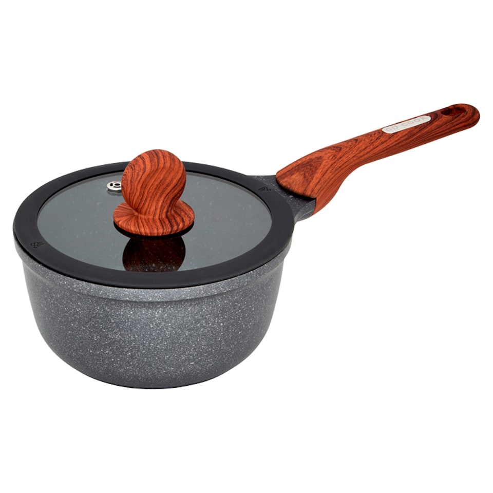 image 1 of Go Cook 80% Recycled 18Cm Saucepan