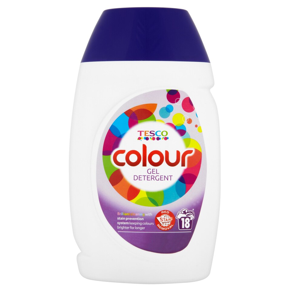 Tesco Laundry Gel Colour 630Ml