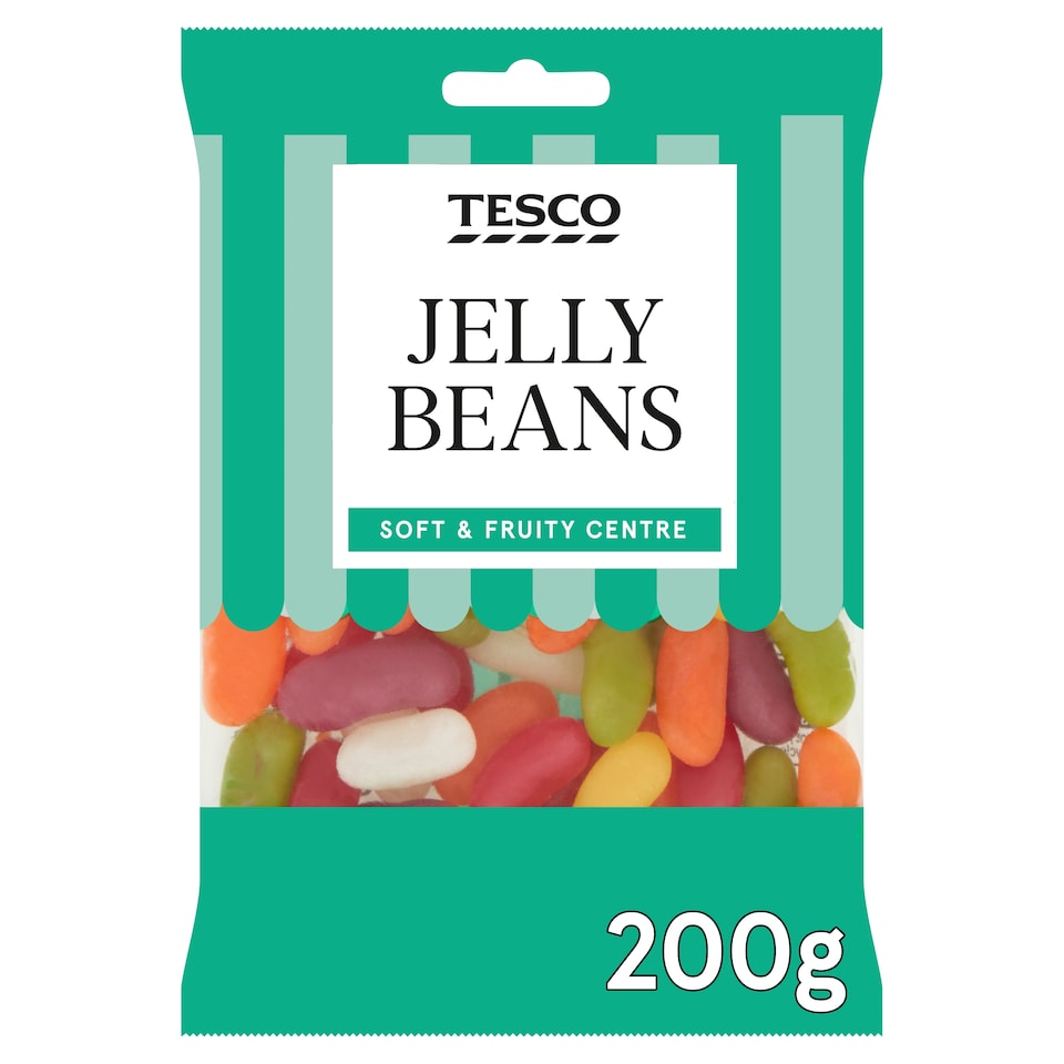 Tesco Jelly Beans Sweets 200G
