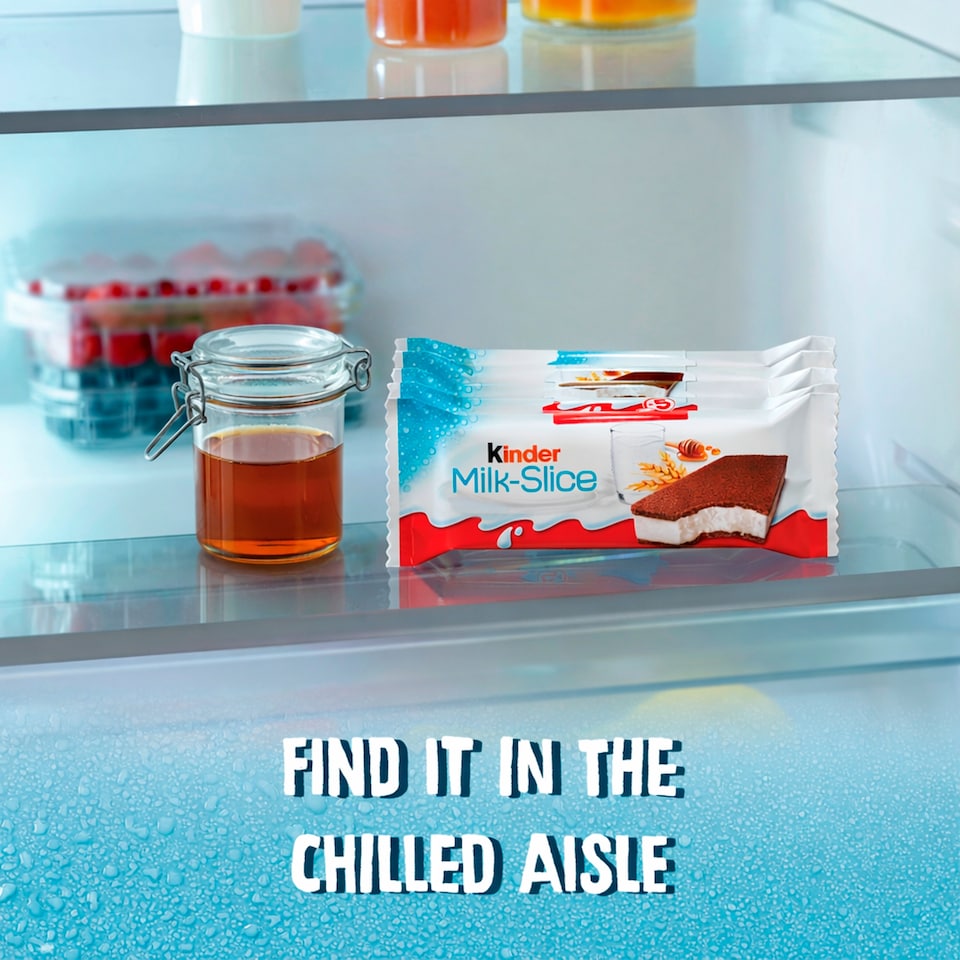 image 1 of Kinder Milk Slice Milk And Honey 3 X 28G