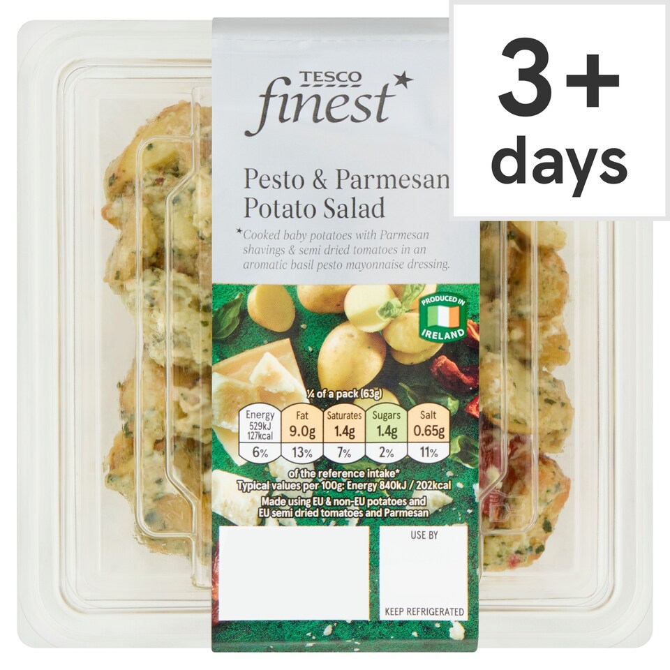 Tesco Finest Pesto and Parmesan Potato Salad 250g