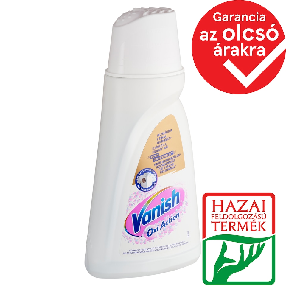 Vanish Oxi Action folteltávolító és fehérítő gél koncentrátum 1 l