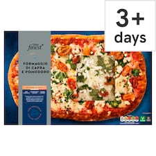 Tesco Finest Formaggio di Capra e Pomodoro Pizza 495g