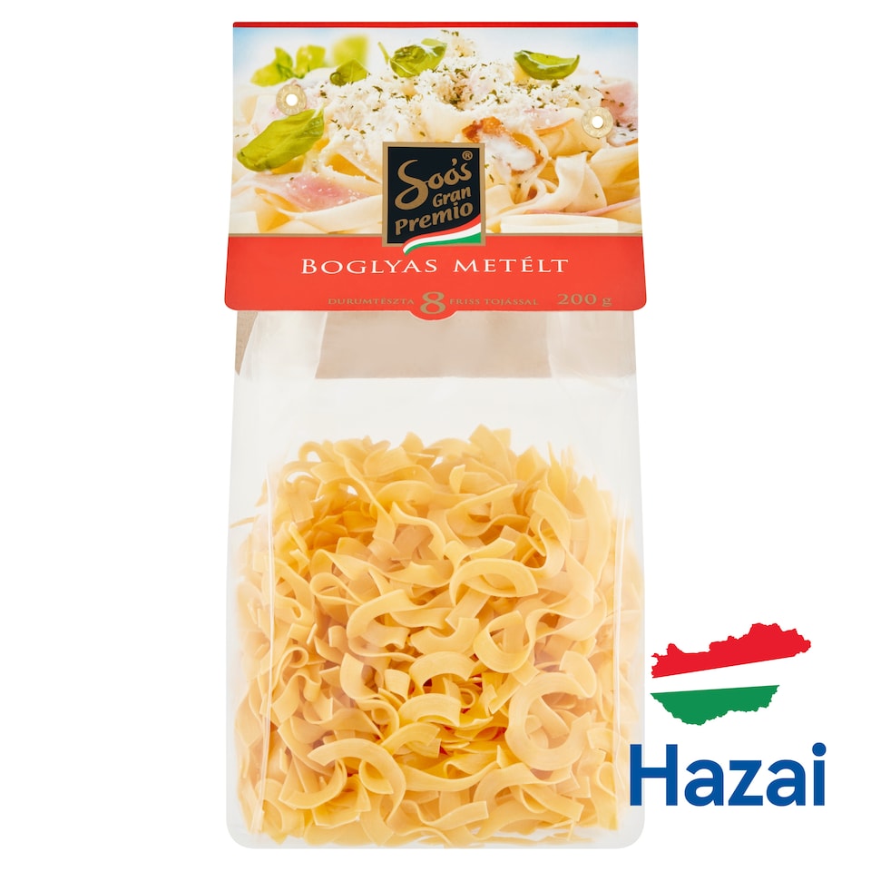 Soós Gran Premio Vermicelli Dried Pasta with 8 Eggs 200 g