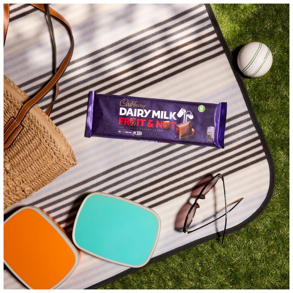 image 1 of Cadbury Dairy Milk Fruit and Nut Chocolate Block 280g