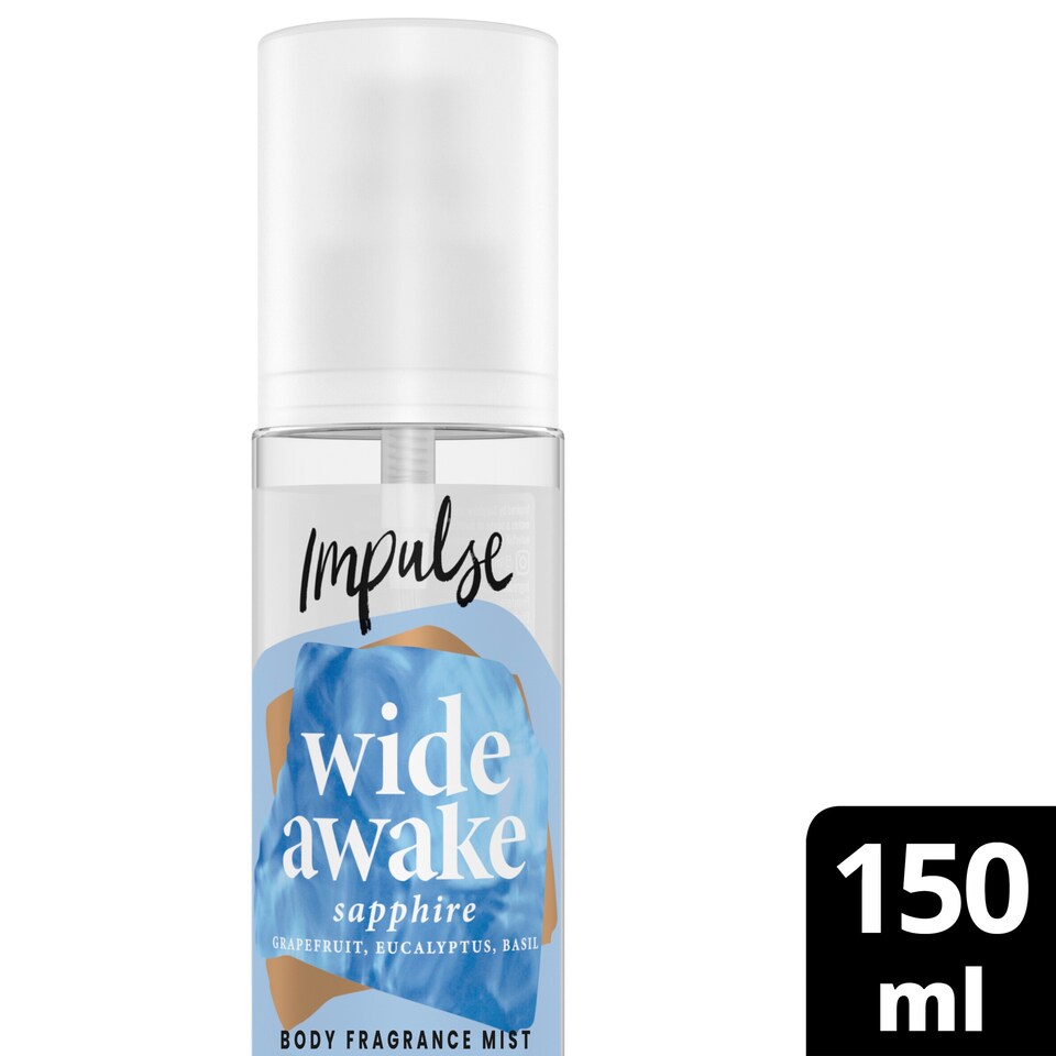 image 1 of Impulse Wide Awake Sapphire Body Fragrance Mist 150Ml