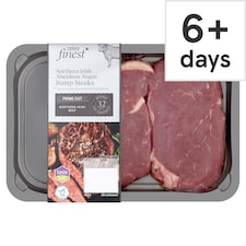 Tesco Finest Northern Irish Aberdeen Angus Rump Steaks 454g