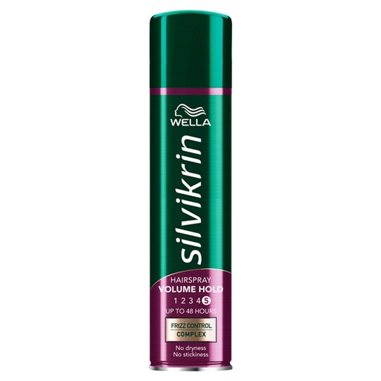 Silvikrin Hair Spray Volume Hold 400Ml Tesco Groceries