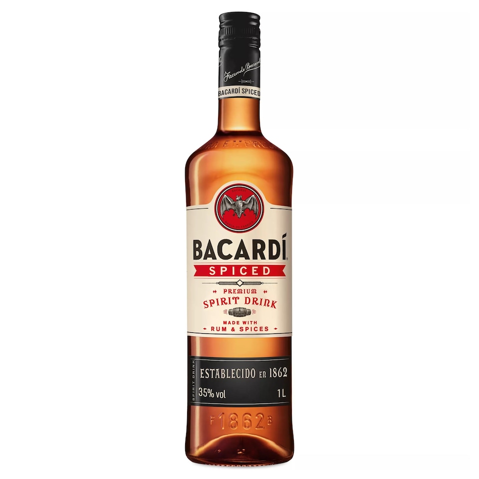 image 1 of Bacardi Spiced Rum 1L