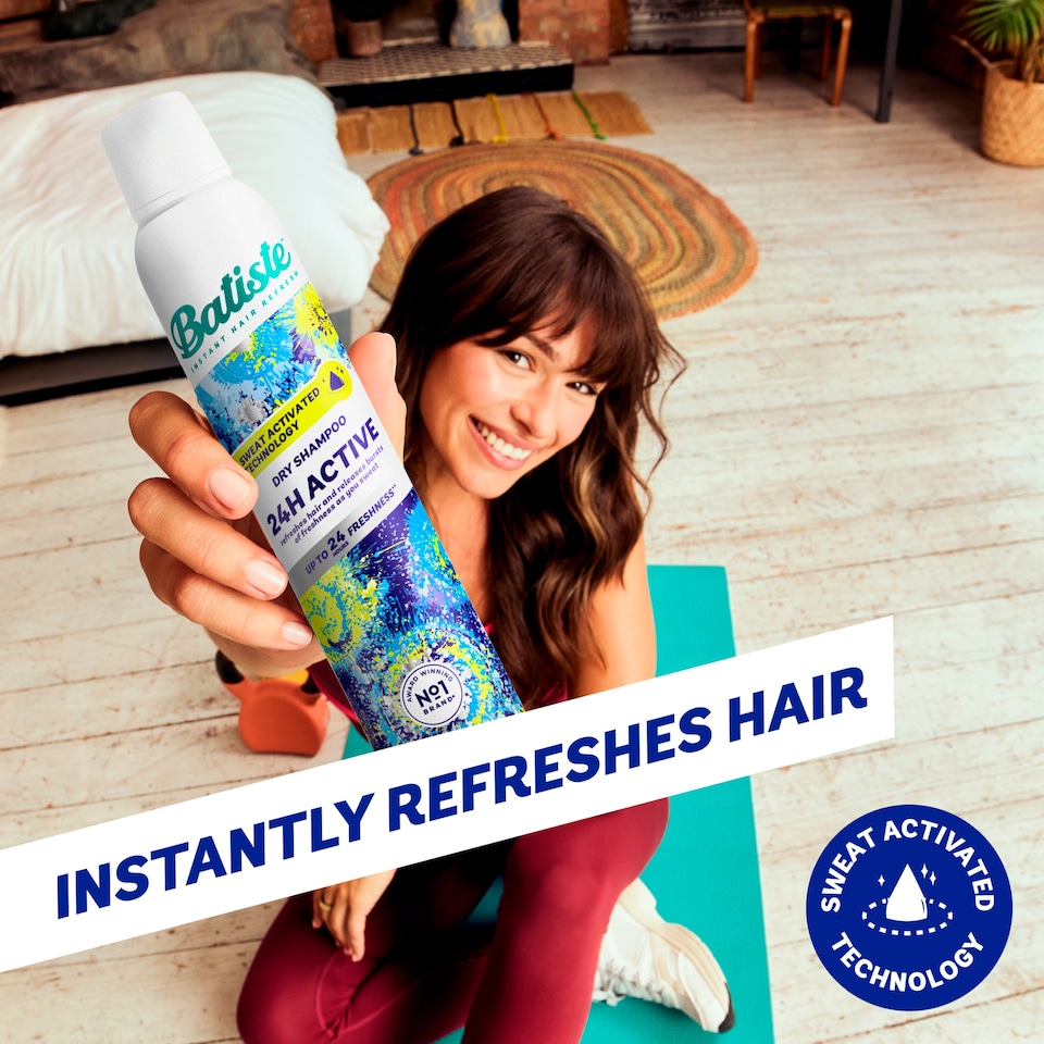 image 1 of Batiste 24H Active Dry Shampoo 200ml