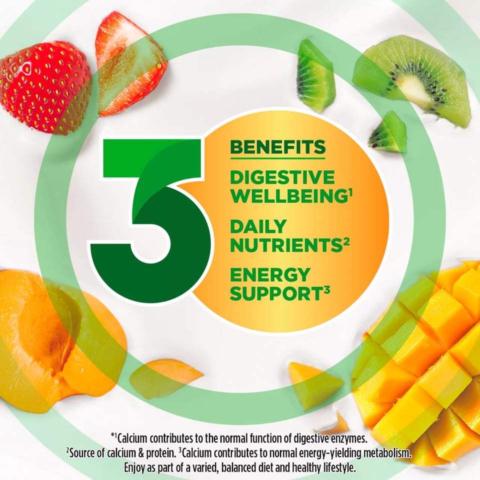 image 1 of Activia Strawberry & Mixed Fruit Low Fat Gut Health Yoghurt Multipack 8x115g