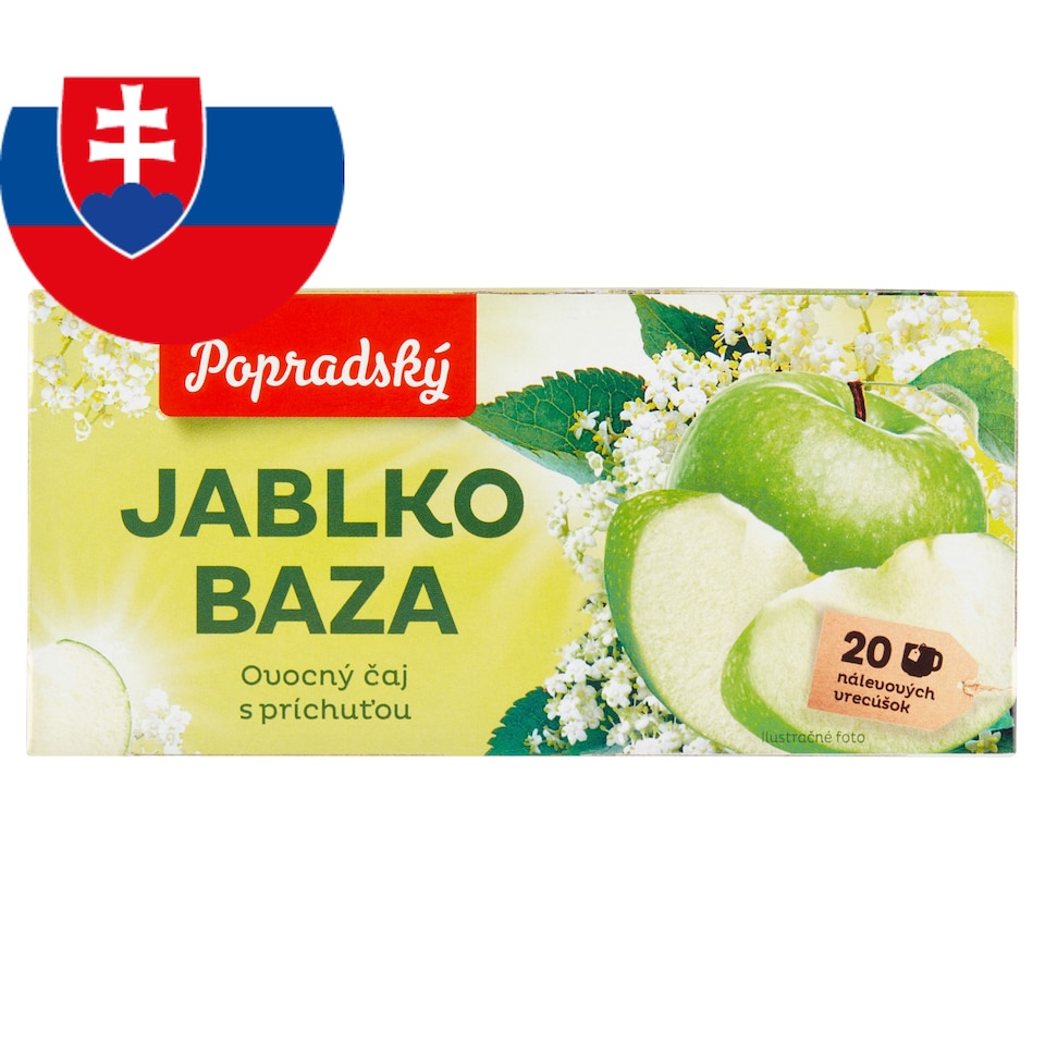 obrázok 1 z Popradský Jablko baza ovocný čaj s príchuťou 40 g