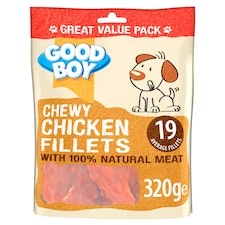 Good Boy Chewy Chicken Fillets 320G
