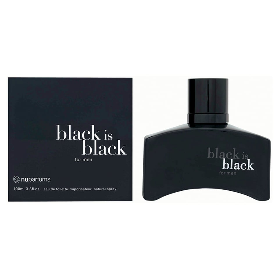 BLACK IS BLACK   FOR MEN 100ML 