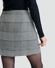 image 3 of F&F Checked Mini Skirt in Black