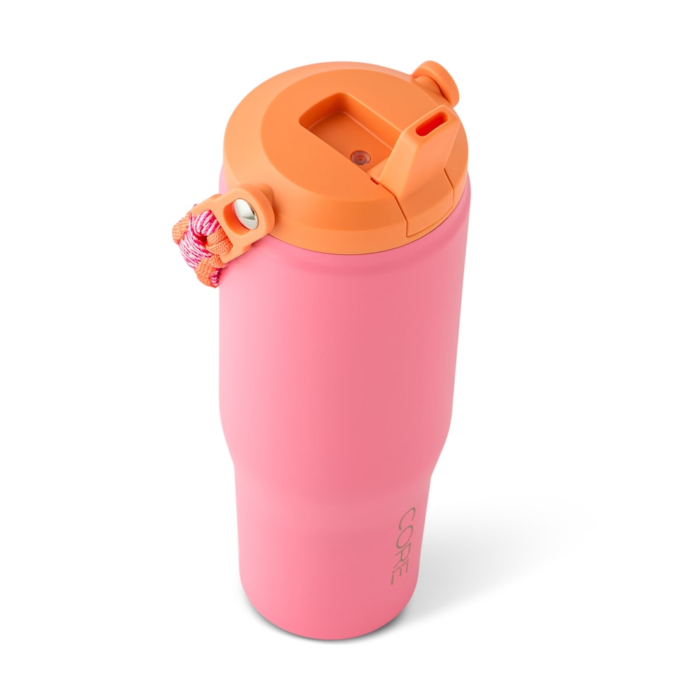image 1 of Core Kitchen Vault Metal Pink Water Bottle 887ml