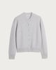 image 4 of F&F Premium Pure Cashmere Button Up Cardigan in Grey