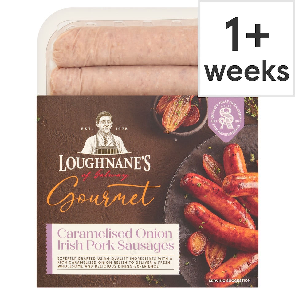 Loughnanes Caramelised Onion Pork Sausage 454g