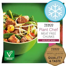 Tesco Plant Chef Meat Free Chunks 300G