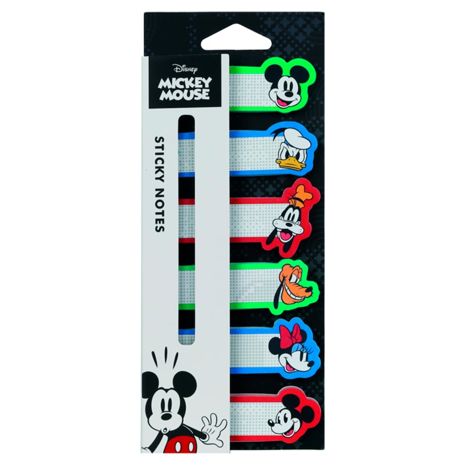 Obrázek 1 pro produkt Disney Sada lepicích papírků Mickey Mouse, Minnie Mouse, Mandalorian