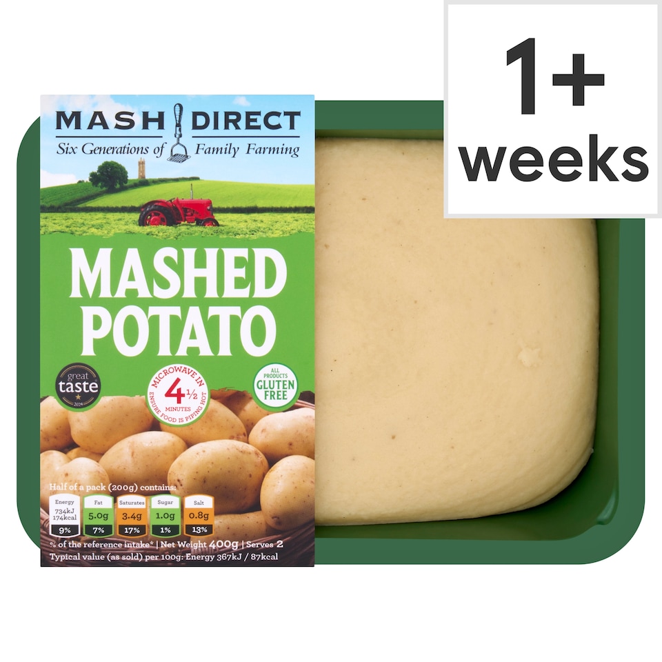 Mash Direct Mashed Potato 400G