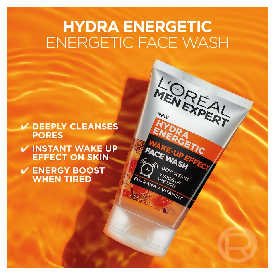 image 1 of L’Oreal Men Expert Hydra Energetic Face Wash 100Ml