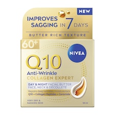 NIVEA Q10 Anti-Wrinkle 60+ Collagen Facial Butter 50ml