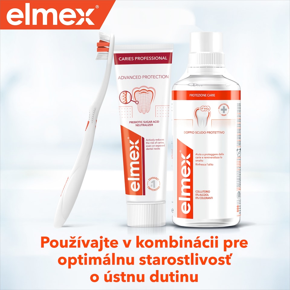 image 1 of elmex Interdental Expert Precision Manual Toothbrush