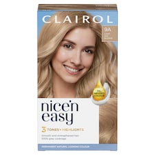 Clairol Nice ‘N Easy Light Ash Blonde 9A Hair Dye