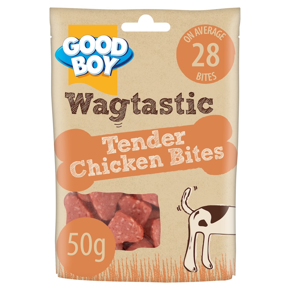 image 1 of Wagtastic Treat Chicken Bites 50G