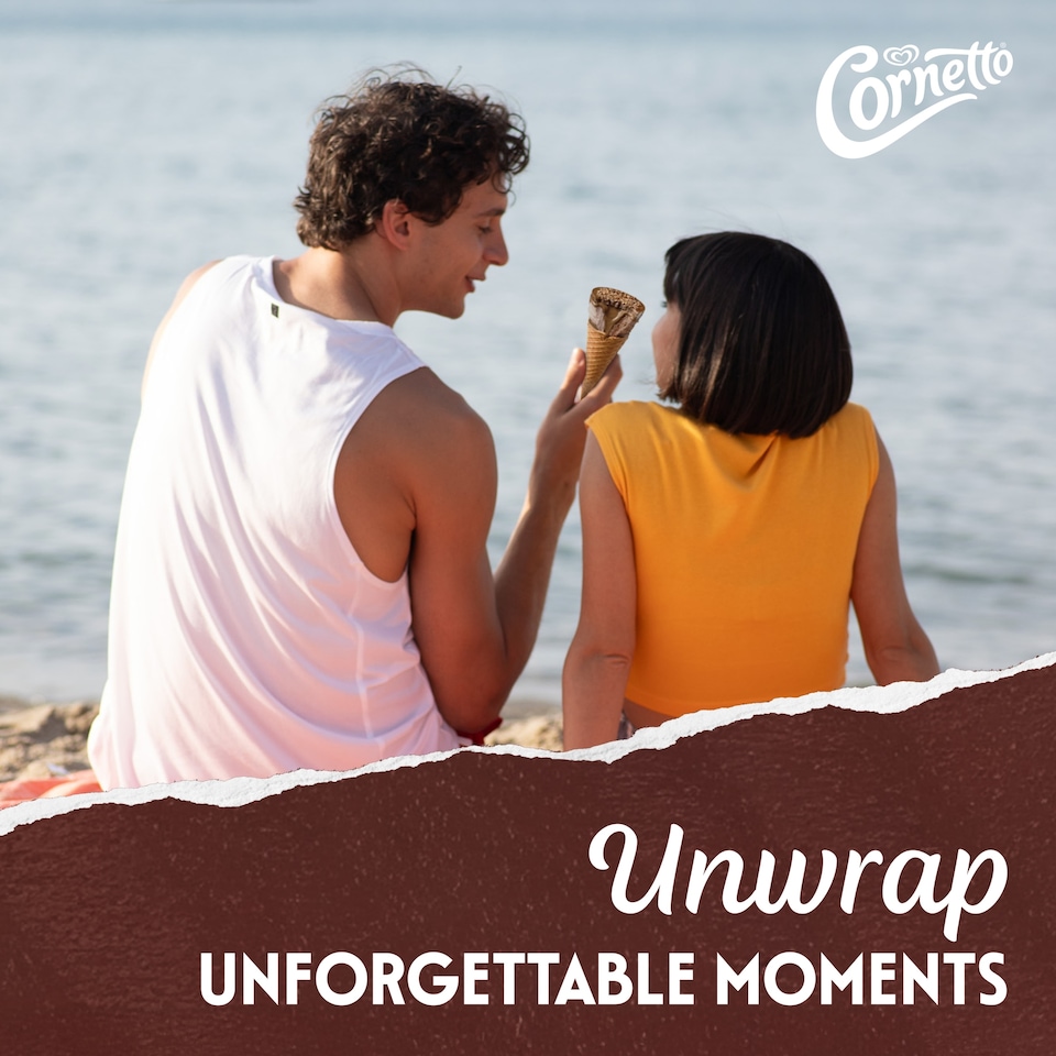 image 1 of Cornetto Max Hazelnut & Chocolate 115 ml