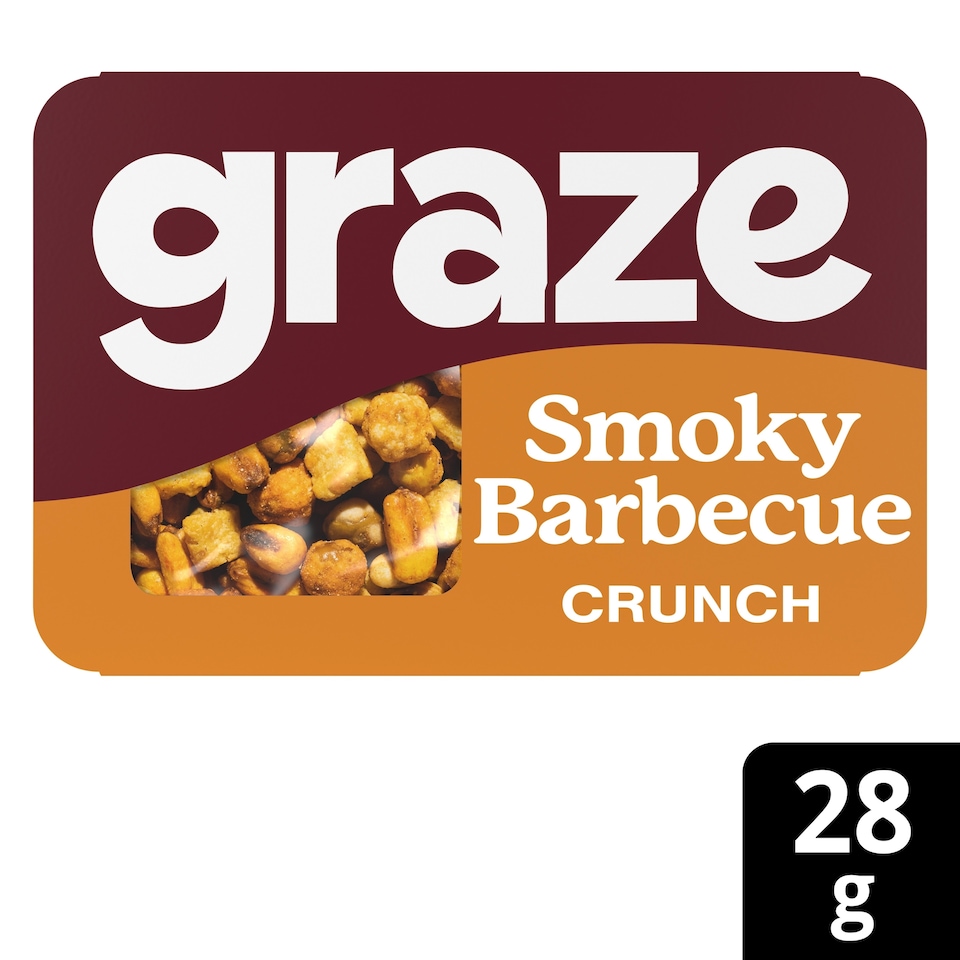 image 1 of Graze Bbq Crunch 28G