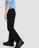 image 2 of F&F School Boys 2-Pack Regular Fit Longer Length Trousers in Black