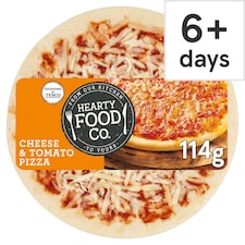 Hearty Food Co. Cheese & Tomato Pizza 114G