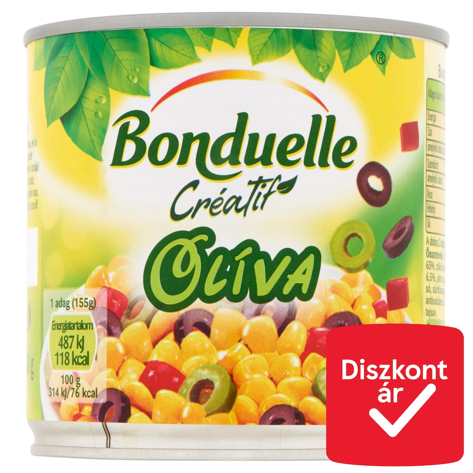 image 1 of Bonduelle Créatif Olive Vegetable Mix 310 g