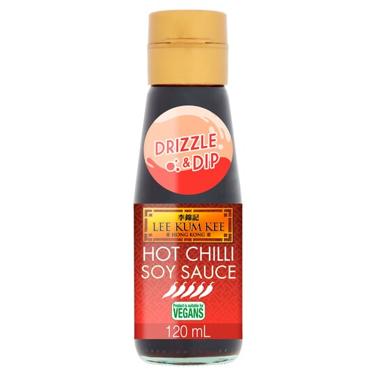 Lee Kum Kee Hot Chilli Soy Sauce 120Ml Tesco Groceries