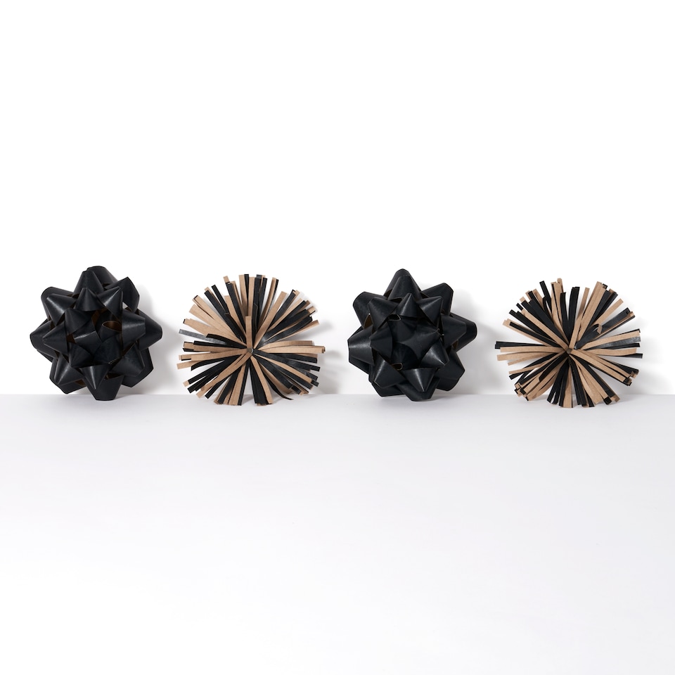 image 1 of Paperchase 4 Pack Paper Bows