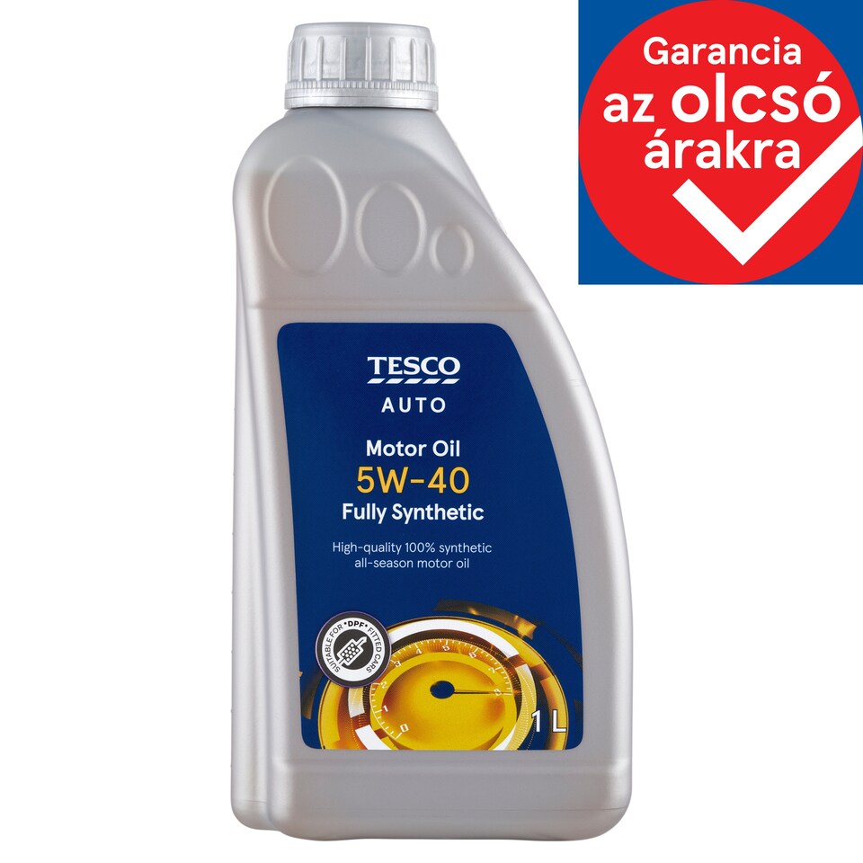Tesco Auto Fully Synthetic 5W-40 motorolaj 1 l