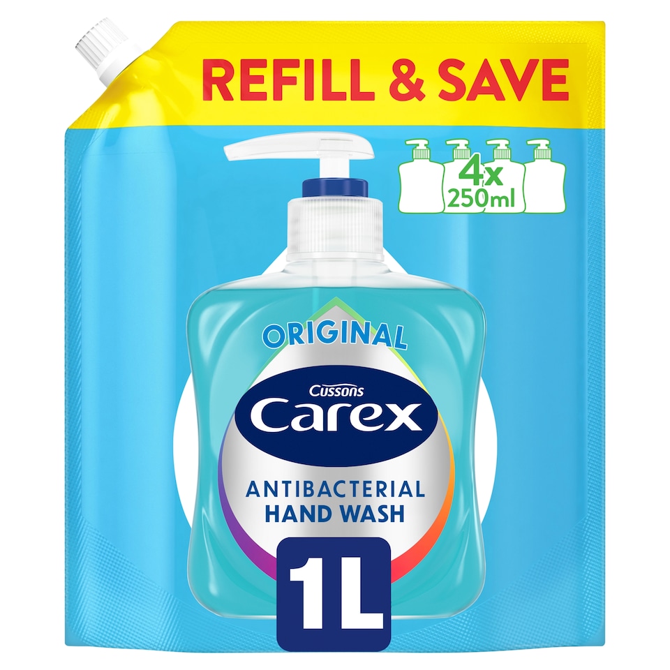 image 1 of Carex Handwash Original Refill 1 Litre