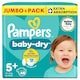 image 1 of Pampers Baby Dry Size 5+ Jumbo+ Pack 68 Nappies