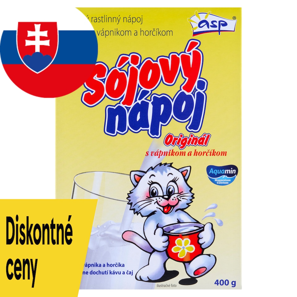 ASP Soy Drink Original with Calcium and Magnesium 400 g