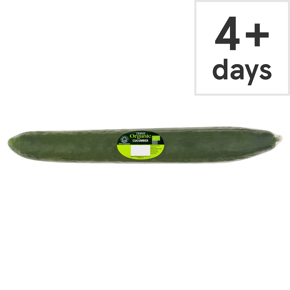 TESCO ORGANIC Whole Cucumber
