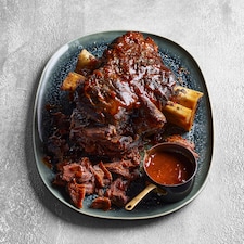 35. Tesco Finest Slow Cooked Bone-in Beef Shin with Bordelaise Sauce 2.815kg (Serves 8)
