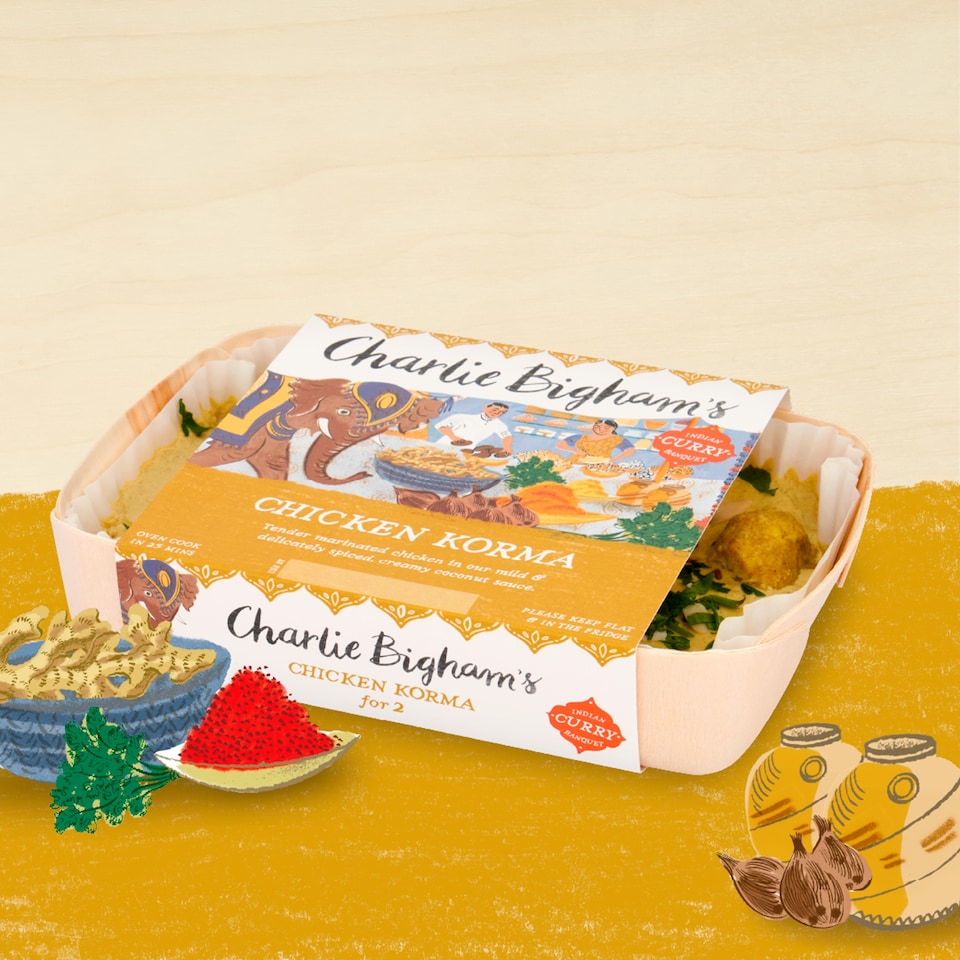 image 1 of Charlie Bigham's Chicken Korma 461g 