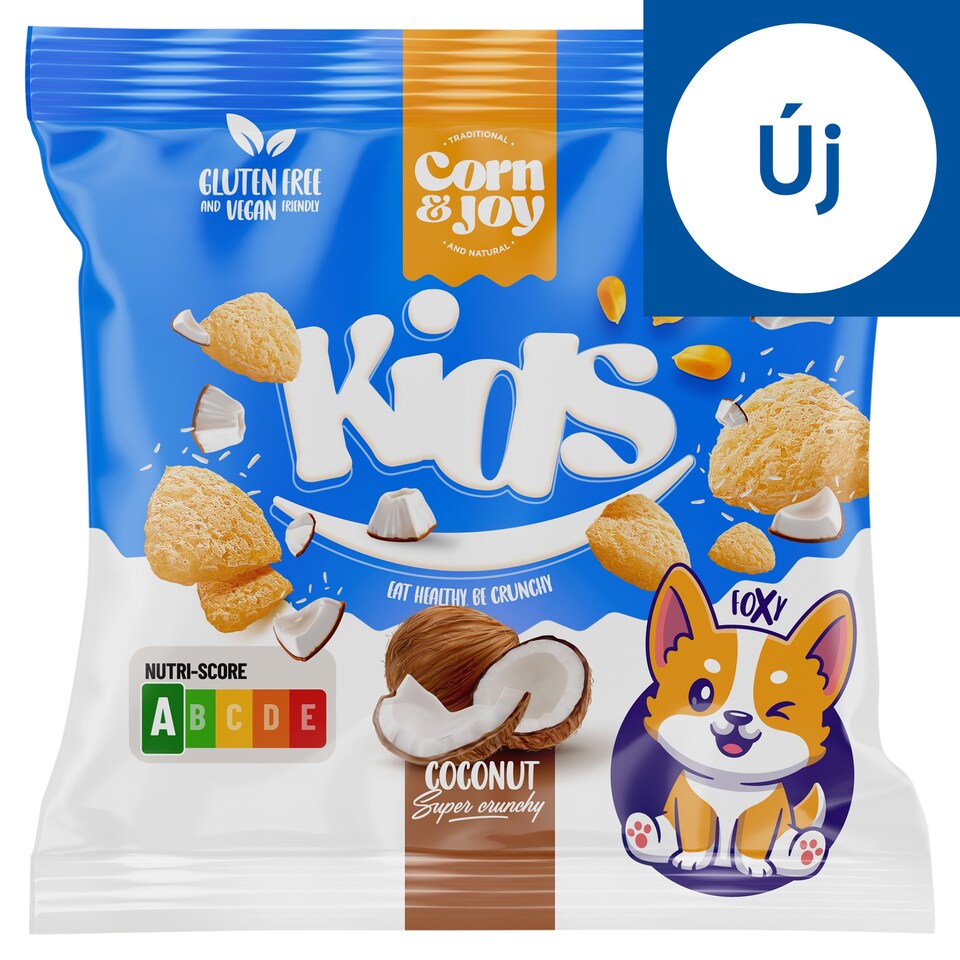 Corn & Joy Kids Extruded Coconut Flavoured Snack 40 g