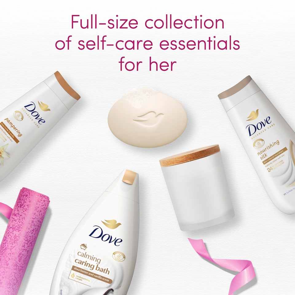 image 1 of Dove With Love Pampering Body Wash Complete Collection