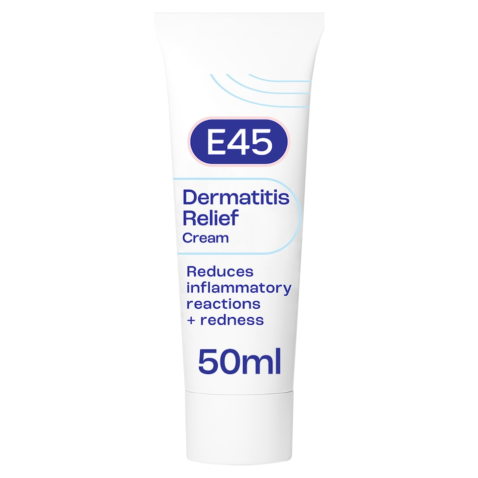 image 1 of E45 Dermatitis Cream Treatment of Itchy Skin & Redness 50ml